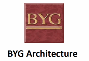 RJ Piling, BYG Architecture logo